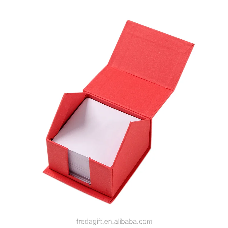 Cube Note Pad Desk Organiser Box Set/promotion Sticky Notes in Pen Holder
