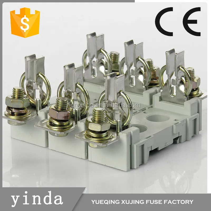 Nt2 пластиковые 3 P держатель предохранителя