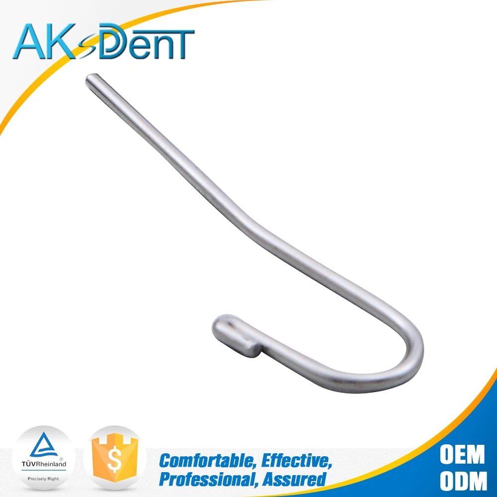 AKsDenT E-A Dental Endodontic teeth Root Canal Finder Apex Locator accessories probe cord file holder contrary electrode