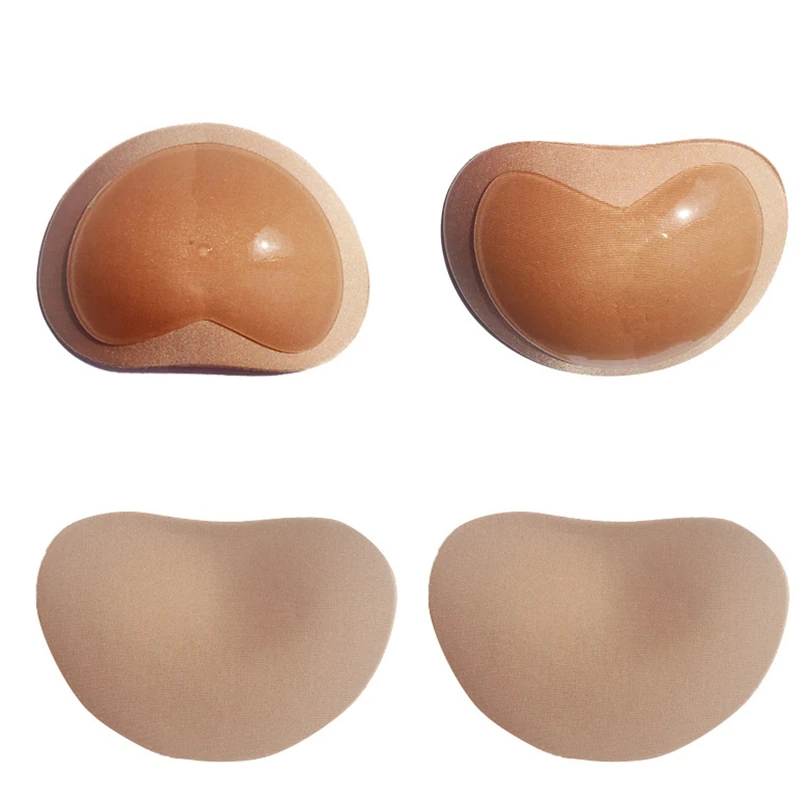 Reusable Invisible Comfortable Bra Pads Breathable Silicone Cloth Bra Inserts.