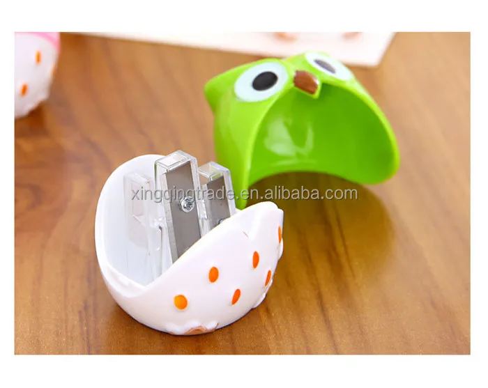 Кавайная точилка для совы режущие лезвия рекламная карандашей с двумя отверстиями подарок канцелярские принадлежности офисные и школьные