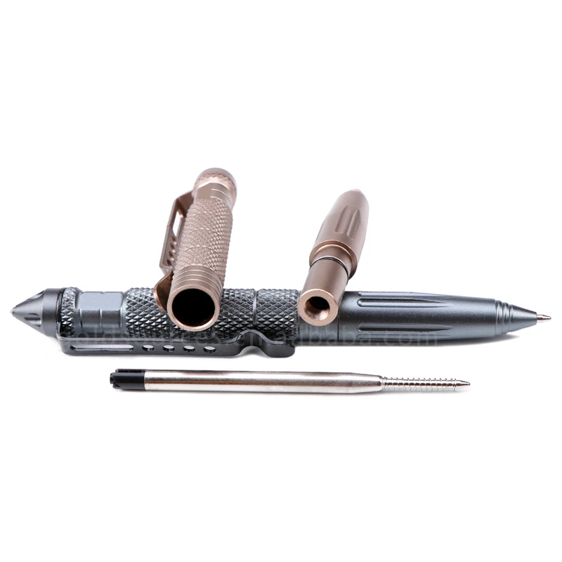 
High hardness tungsten steel tactical pen glass breaker women self defense pen 
