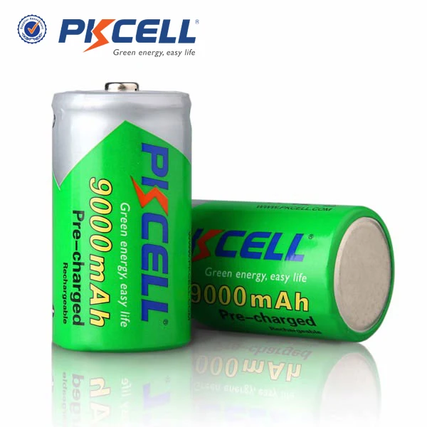 Высокой емкости типа D аккумуляторы nimh 9000 мАч