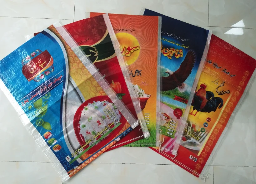 Alibaba китай рынке пластиковые упаковки риса бопп ламинированные пп тканые сумки