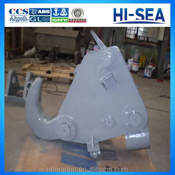 Marine Pneumatic Control Quick Release Mooring Towing Hook