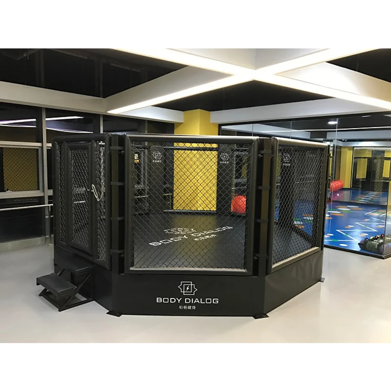 MMA competitive fighting cage pro octagon combat