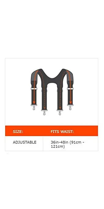 Подтяжки для ремня с передним карманом