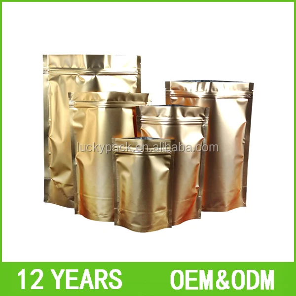 Toy Packing Stand Up Zipper Top Bottom Gusset Laminated Resealable Bag