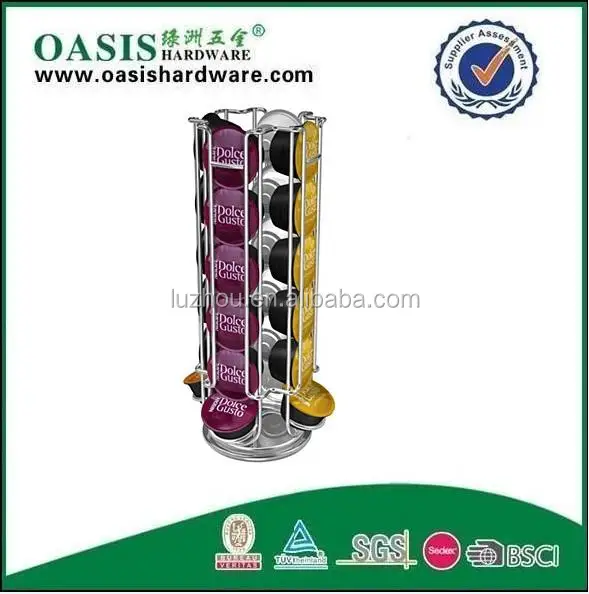 Chrome  24pcs Dolce Gusto capsule holder
