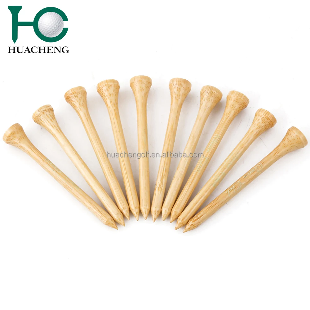 Hot sales plain Natural wooden golf tees with assorted sizes
