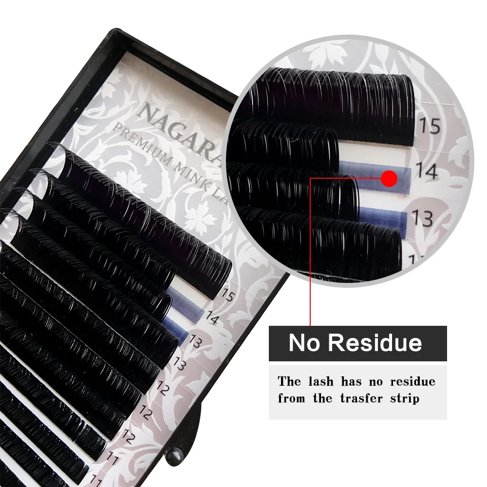 
individual eyelashes eyelash extension wholesale mink eyelash OEM lashes 