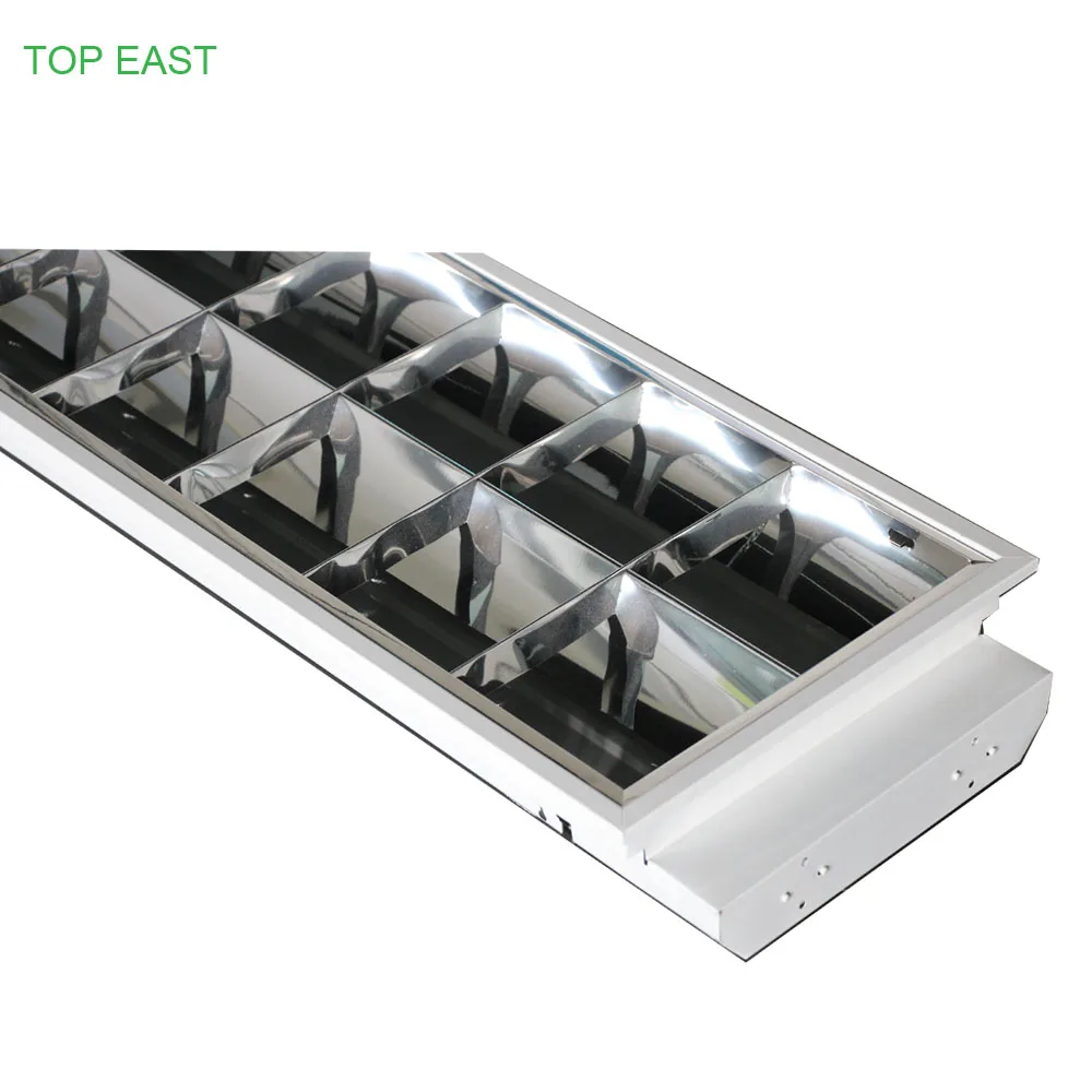  Cheap Price T8 Fluorescent Light Fixture With 30W Single Parabolic Reflector 2 years