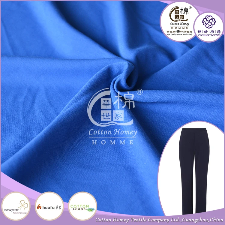 Гладкий и Тонкий Нейлон Ткань Хлопок Ткань для Случайных Брюки