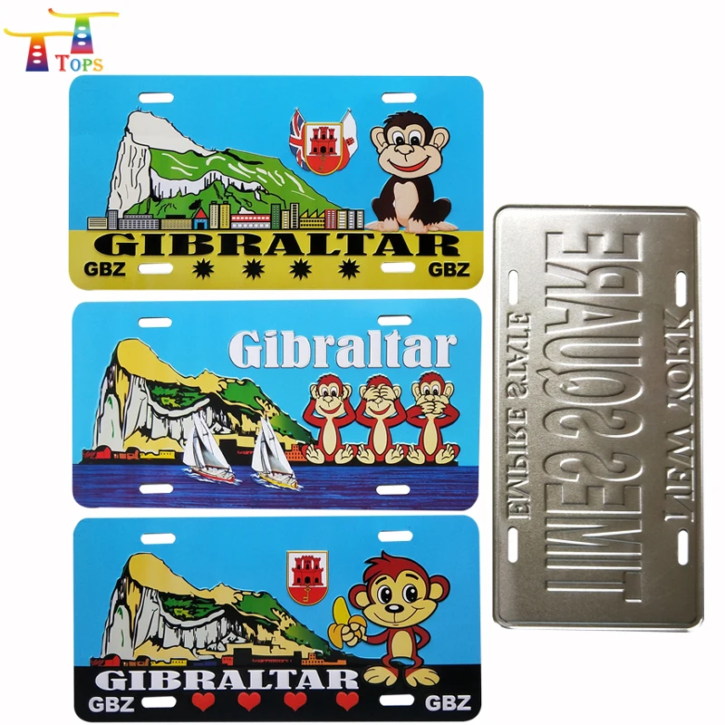 Тисненый логотип, декоративный автомобильный Металлический Алюминиевый номерной знак