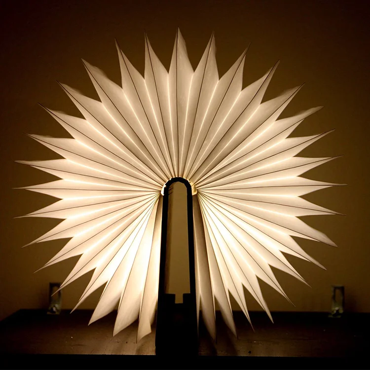 Exclusive Custom Gift Company Warm Led Tyvek Book Light Gift For Elderly People