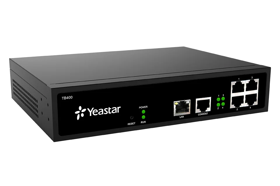 Programmable TE/NT Modes TB200 Yeastar BRI VoIP Gateway