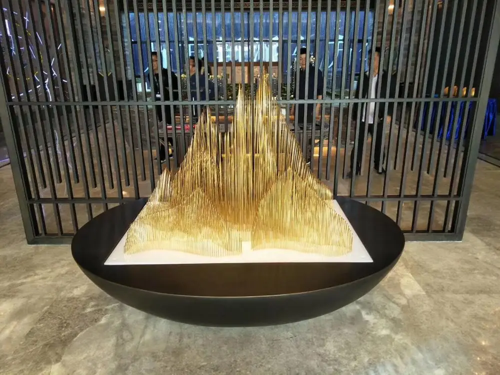 laser cut metal privacy screen room divider