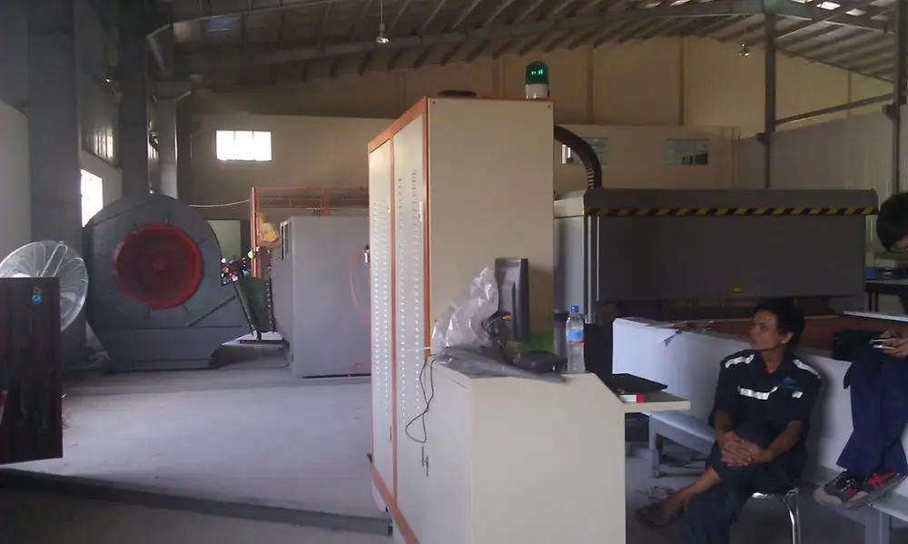 Small size float glass tempering machine YD-F-1225