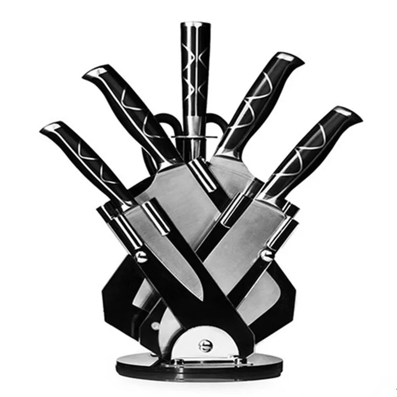 
Best Cutlery Gift Stainless Steel Knife Set with Block 
