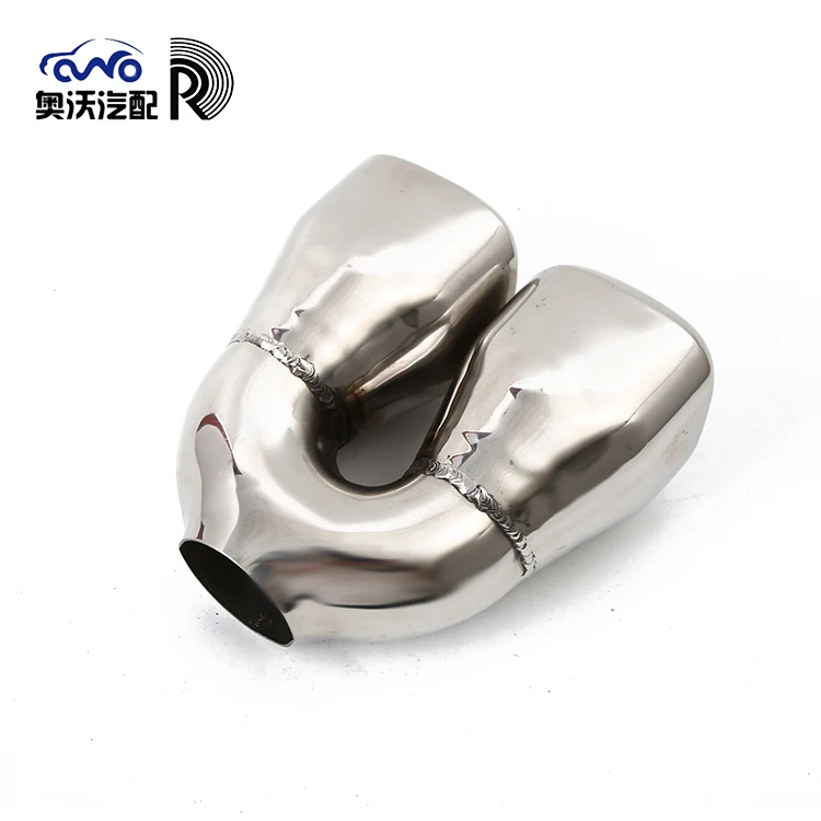 
High Performance 95mm Car Silencer Exhaust Muffler 