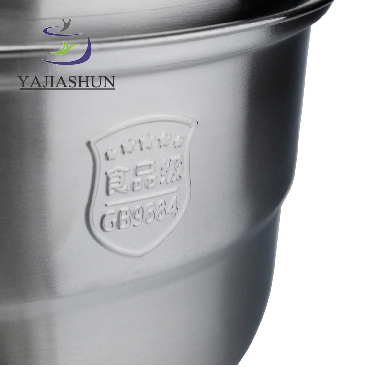 Food Grade Stainless Steel Steamer Cooking Pot for Home Kitchen