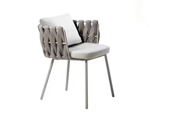 Изготовленный на заказ современный садовый набор из Китая алюминиевая Роскошная уличная садовая мебель для отдыха