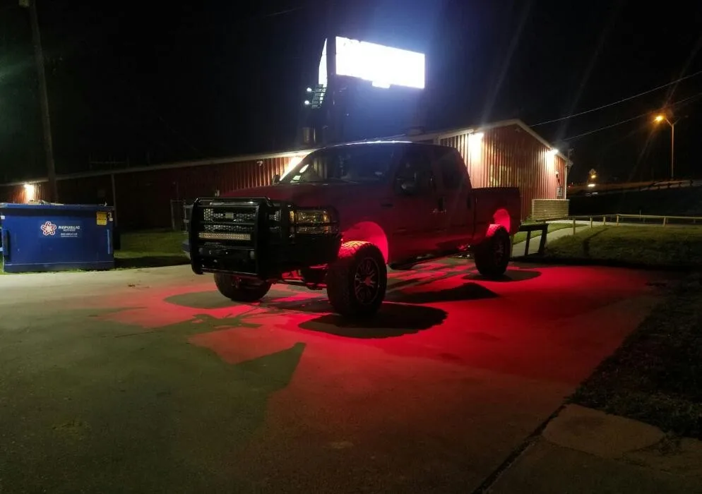 IP68 Waterproof Multi Functional LED Rock Light, offroad Camping light