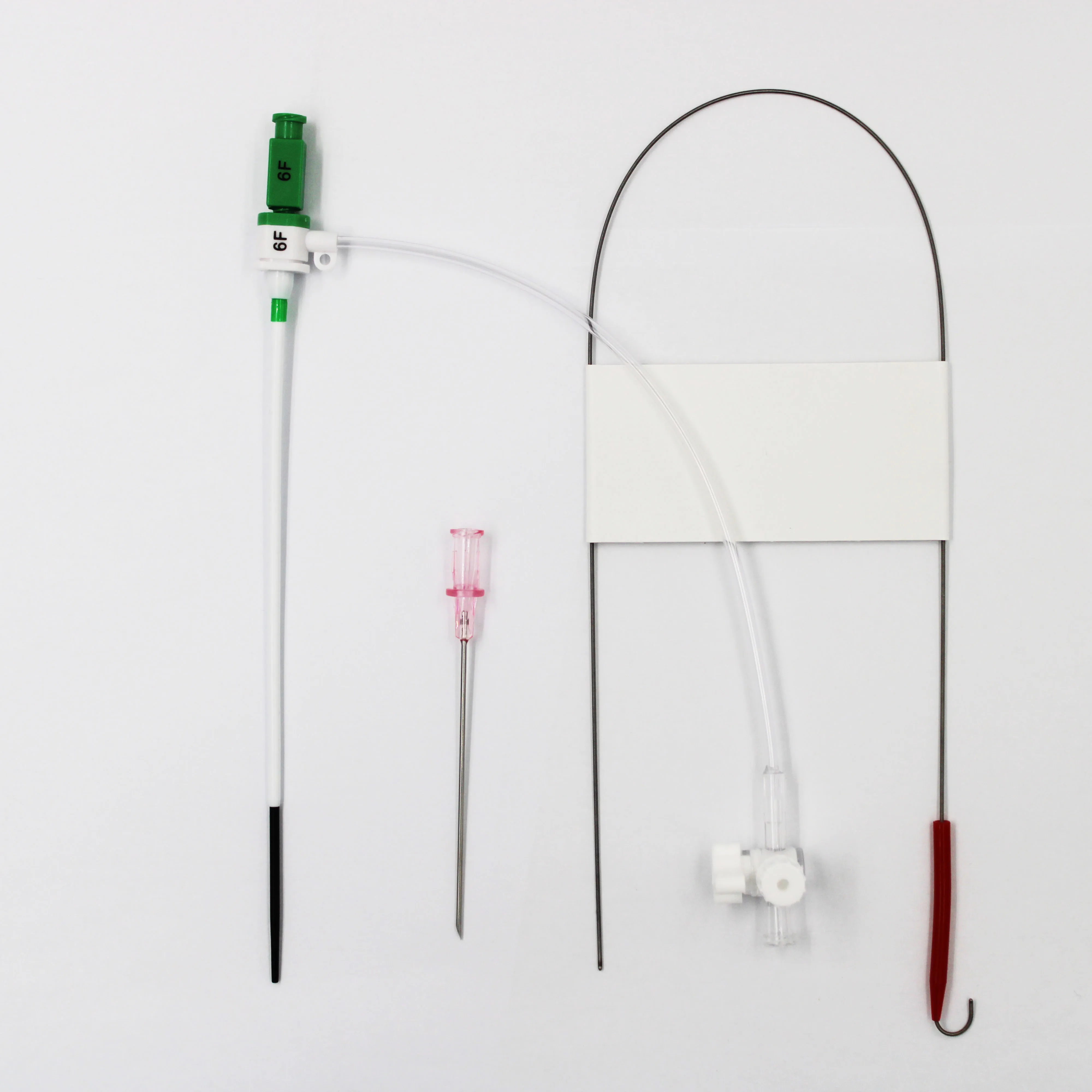 Ortus 6F 7F 8F Femoral/Radial invasive Introducer Kit with Dilator, Guide Wire, Seldinger Needle