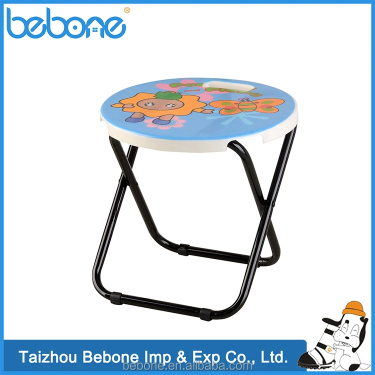 
Multi-color metal colorful design home furniture Folding Baby Bath Chair stainless steel stool folding chair 