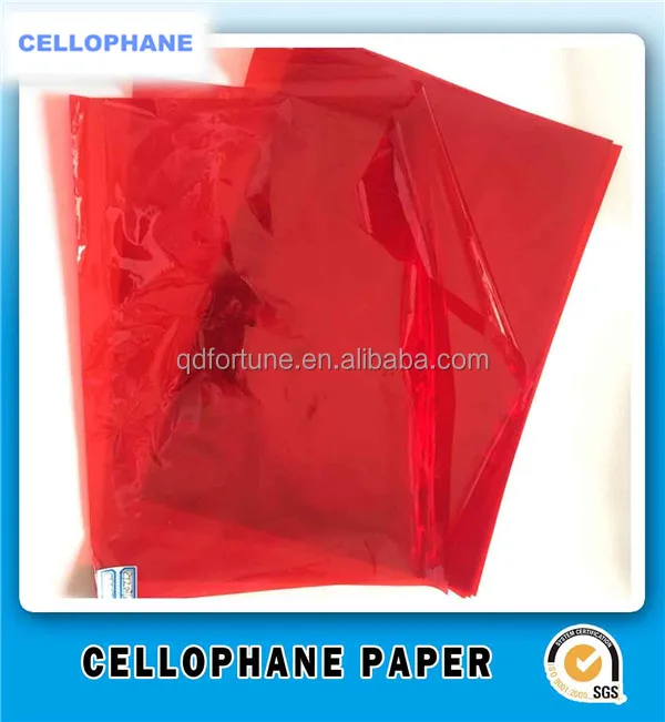 
Transparent color cellophane paper 