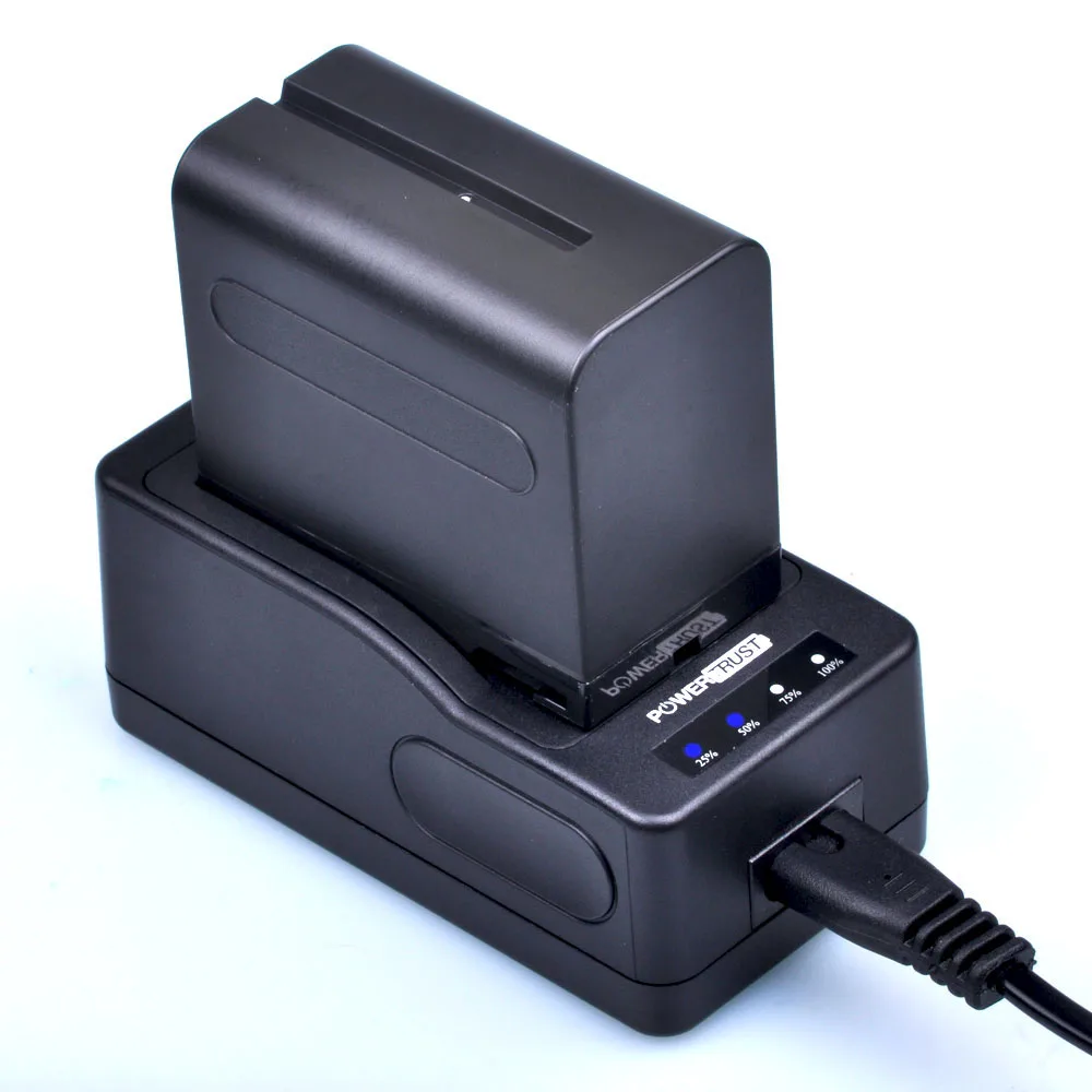 For Sony NP-F970 NP-F960 camcorder camera battery Digital rapid single charger