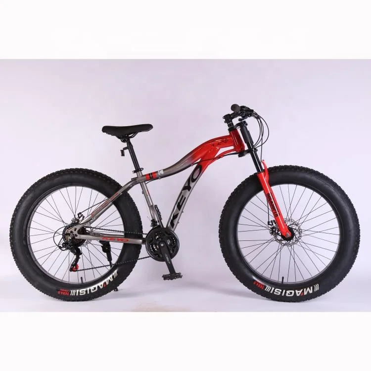 
New style 26 inch DOUBLE Shoulder shock front fork 26*4.0 fat tire bicycle fat cycle snow mountain bike 