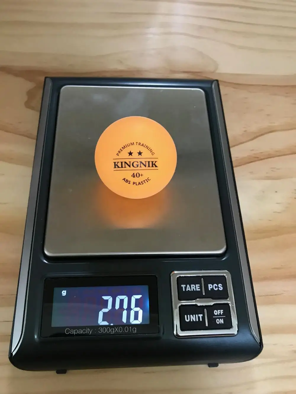 
KINGNIK 2 Star orange 40+ Premium Training plastic table tennis ball (60 balls per bottle) 