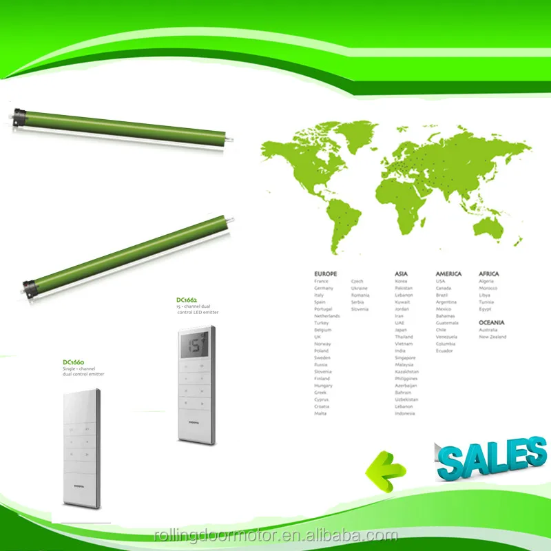 DM45 manual type tubular motor for roller shutter