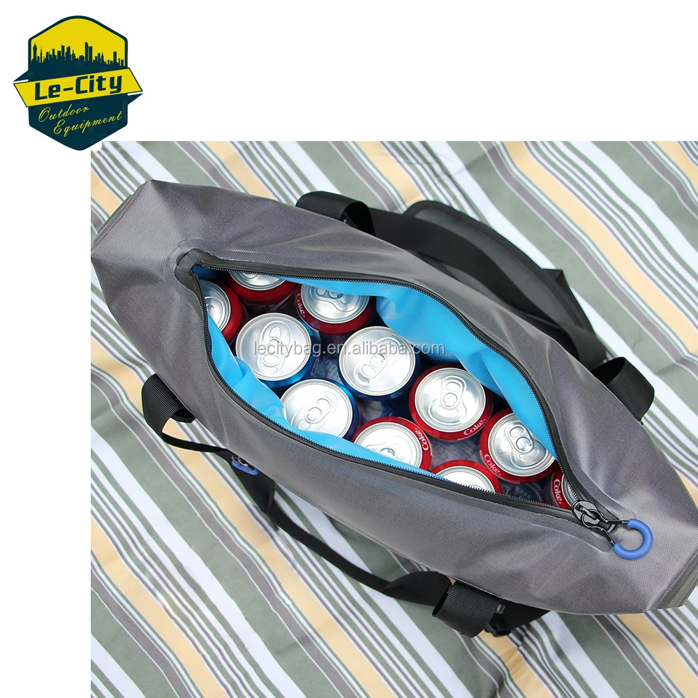 Radio frequency Heavy Duty TPU Soft side outdoor beer Insulated Tote Waterproof leak proof Cooler Bag