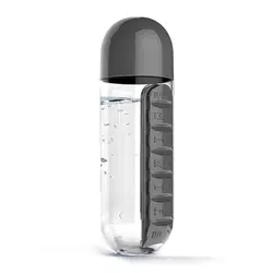Plastic Pill Reminder for Pill Bottle Detachable Pill Box Organizer Health Planner for Weekly Daily Vitamin Medicine