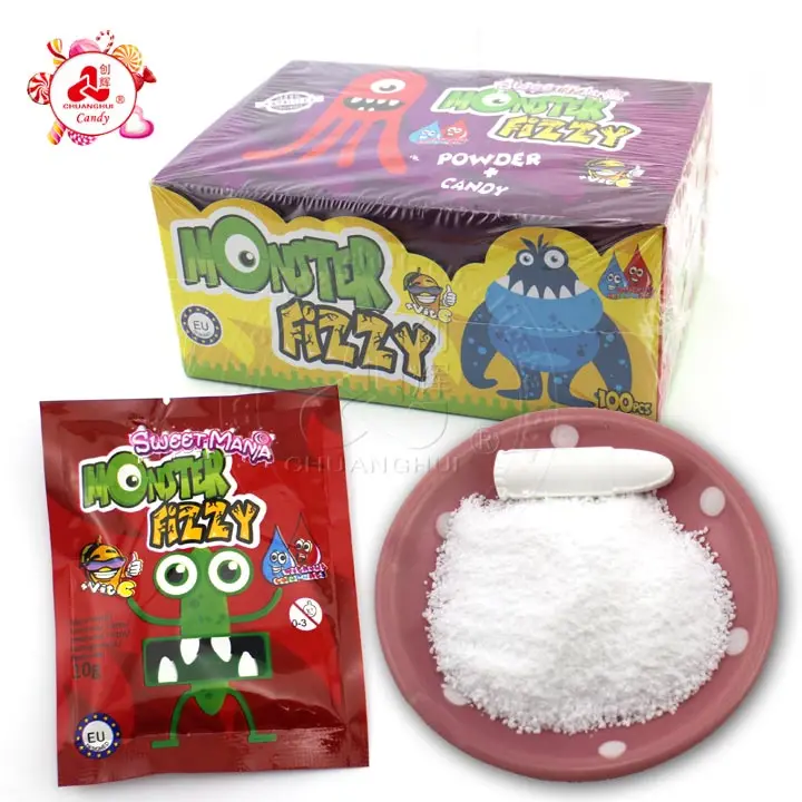 Bullet Shaped Candy with Sour Powder