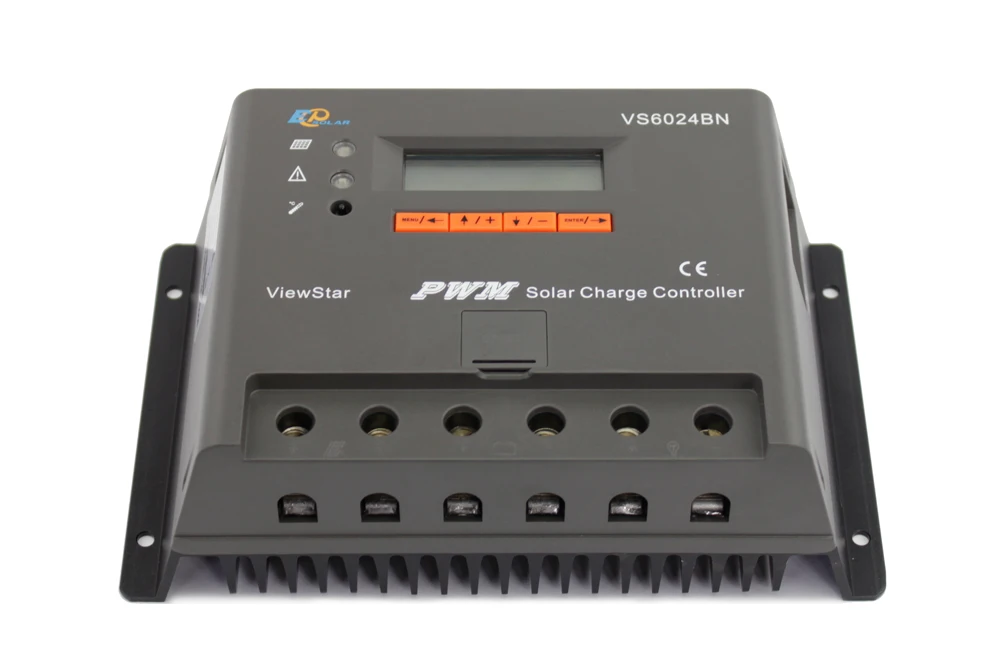 VS4524BN 45A 12V/24V PWM solar charger controller RS485 LCD display