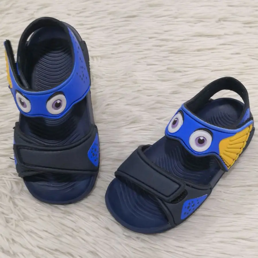 Китайские сандалии оптом, детские летние сандалии для мальчиков, забавные сандалии EVA на платформе, размер 24-29 #
