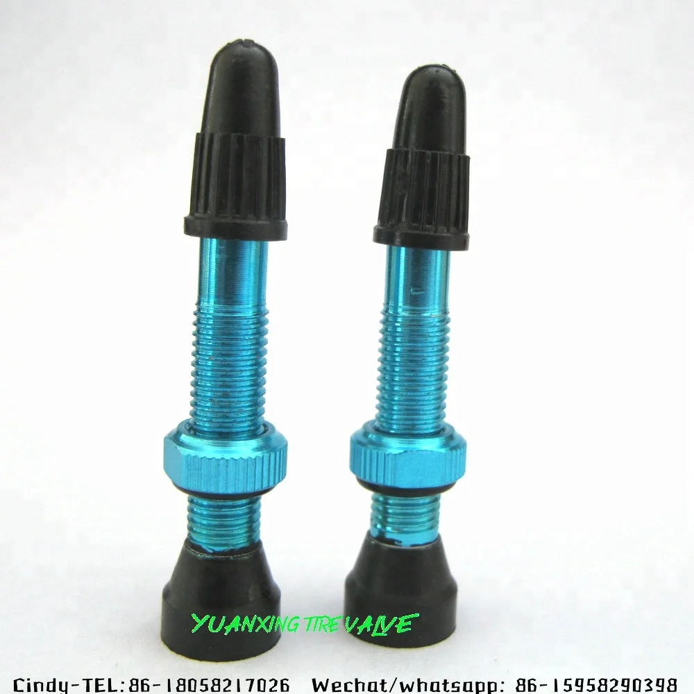 
Tubeless presta valve for bicycle tube VFM-43AL, aluminum alloy stem for Mountain bike 