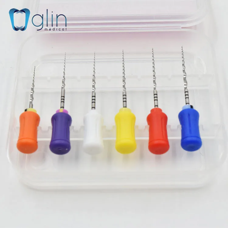 
Golden Heat Activation Dental Niti Rotary Files 