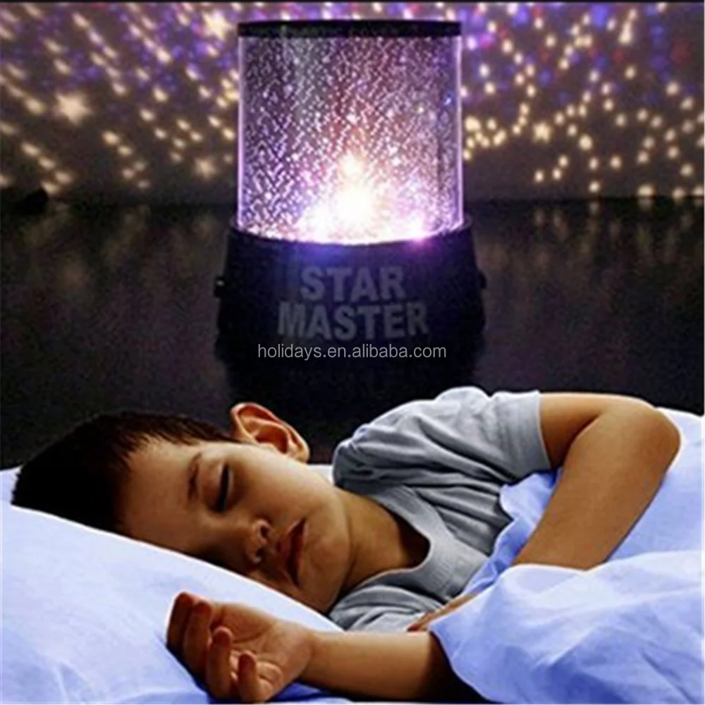 Phonecase Amazing Romantic Pink LED Night Light Projector Lamp, Colorful Star Master Light, Bedside Lights (with USB Cable)