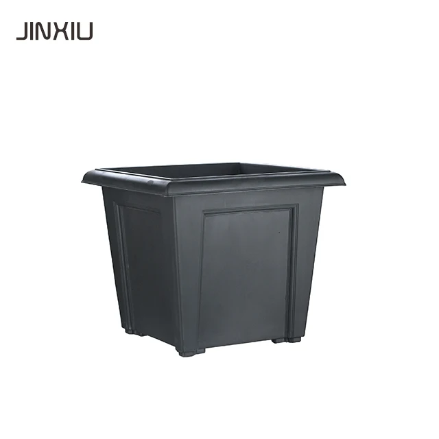 small square nursery plant pots mini terracotta flower pot black plastic pots different shapes