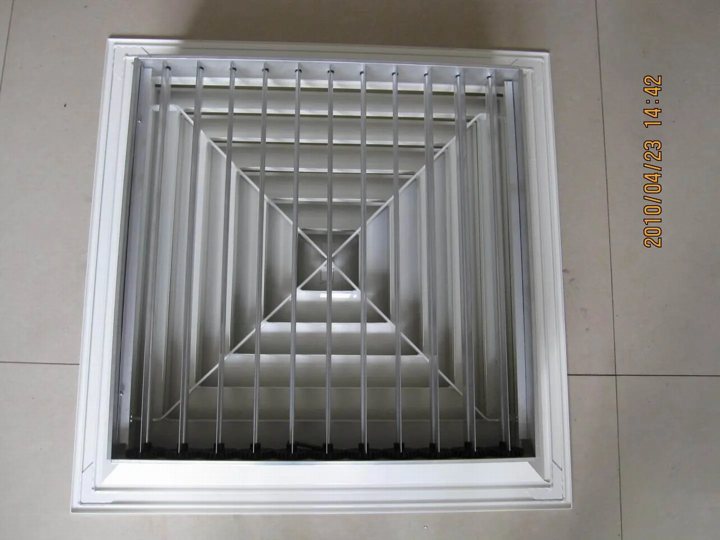 Кондиционер Терминал 4 двойной потолочный диффузоры для комнаты вентиляции воздуха на выходе системы и кондиционирования