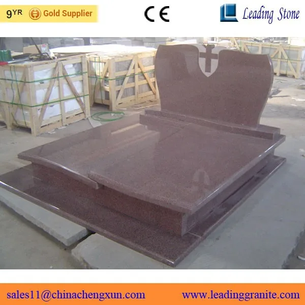 
Low price natural granite italian tombstone 
