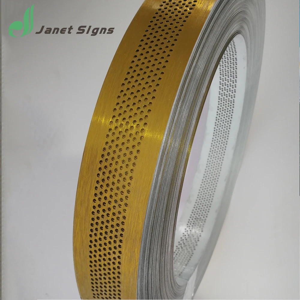 2018 New super quality short delivery hand made channel letter aluminum profile with holes