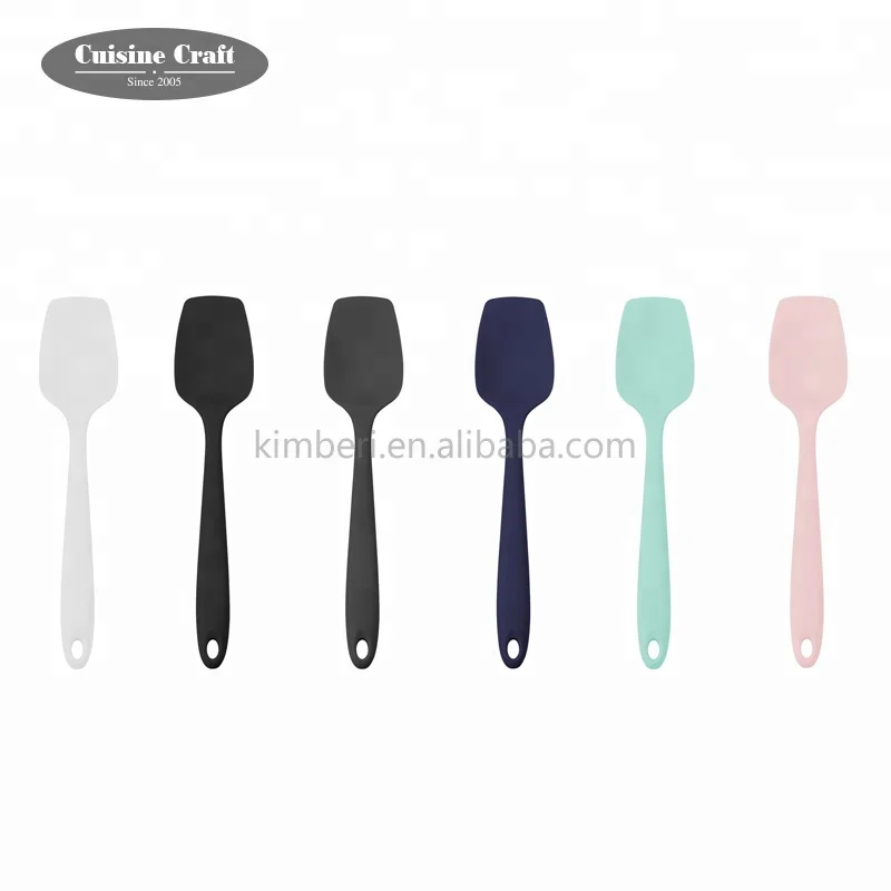Wholesale kitchen accessories heat resistant silicone bakeware brush or mini spoon or spatula