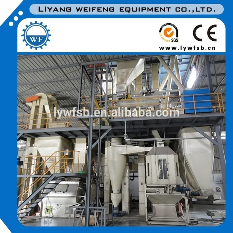 Livestock and poultry feed animal feed pellet production line