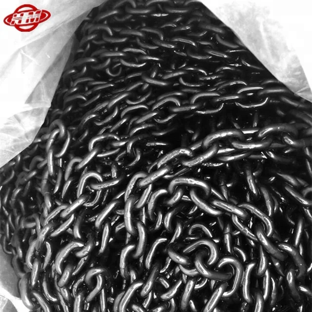 20Mn2 black g80 hoist chain 6mm 8mm 10mm 12mm 14mm 16mm