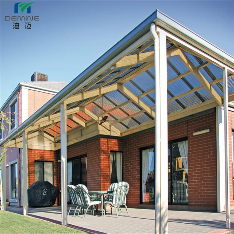 
Anti-UV Polycarbonate sheet Canopy Parking Shade 